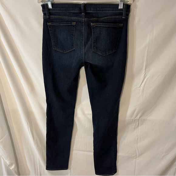 J Brand Mid Rise Rail size 30 - Dark Blue - Color Oblivion - Picture 3 of 6